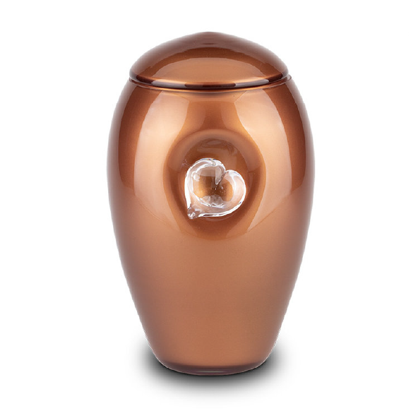 Grote urn glas - glazen urn groot - dierencrematorium heerhugowaard - urn voor geliefde - urn huisdier - hond - kat - boheems kristal urn
