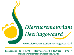 Dierencrematorium Heerhugowaard logo met adresgegevens