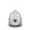 KU 039 - keramische urn diamant klein - Dierencrematorium Heerhugowaard