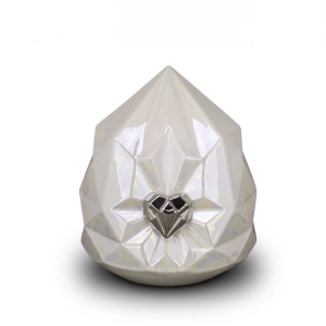 KU 039 - keramische urn diamant medium - Dierencrematorium Heerhugowaard